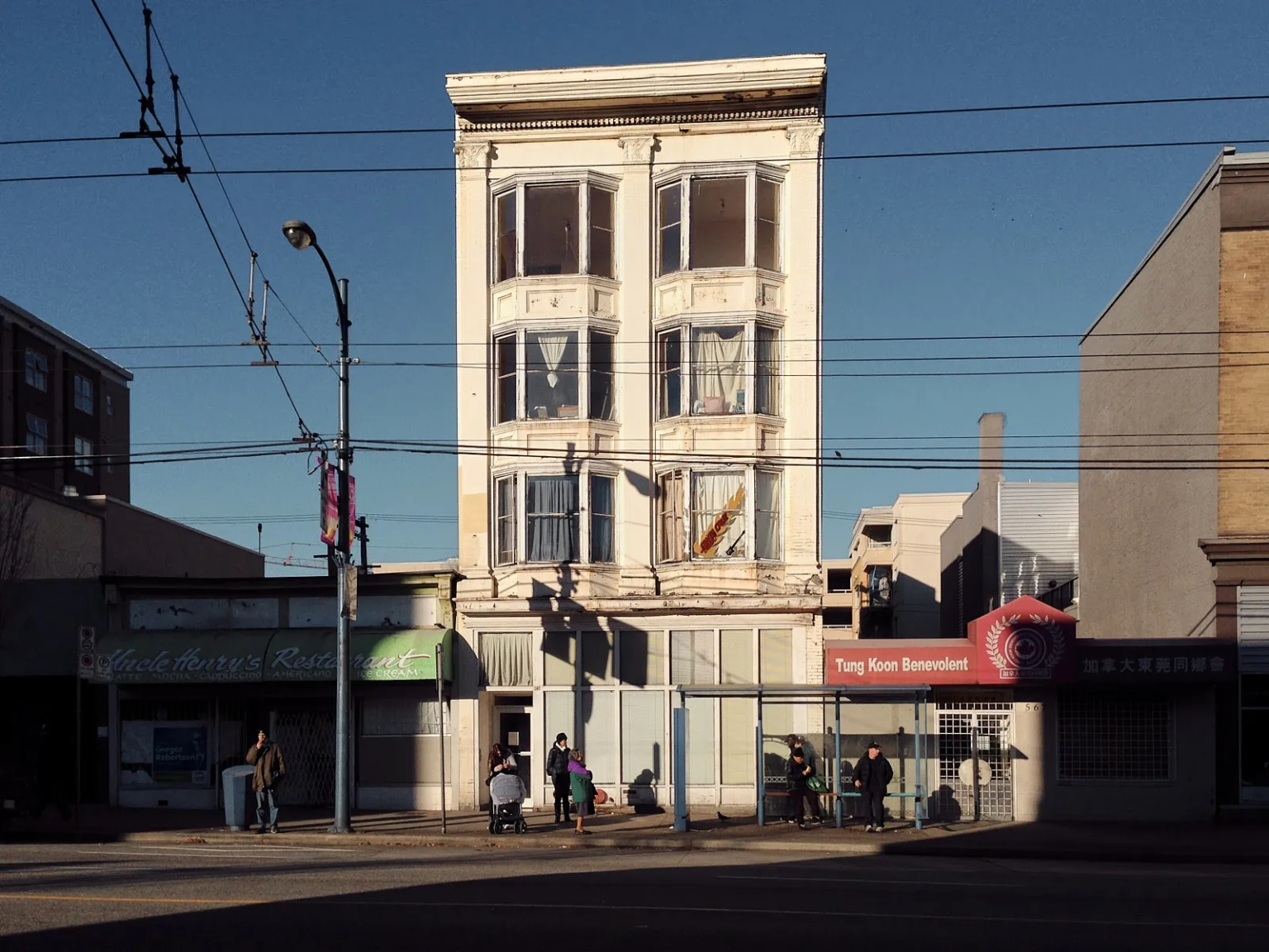 Historic Patrick Anthony Residence in Vancouver, a restored single-room occupancy hotel originally built in 1912.